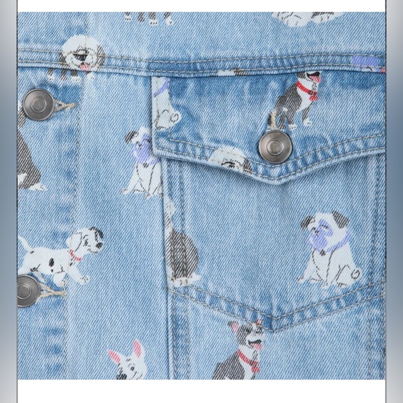 🐾Oh My Disney Dogs Jean Jacket, Size 2xl, Sold Out🐶 - Picture 4 of 16